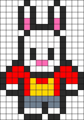 Харли Квинн схема вышивки