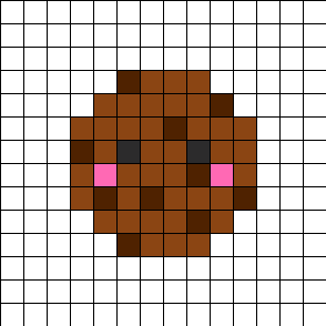 Рисунки по клеточкам еда легко