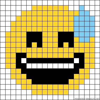 Смайлики по клеточкам