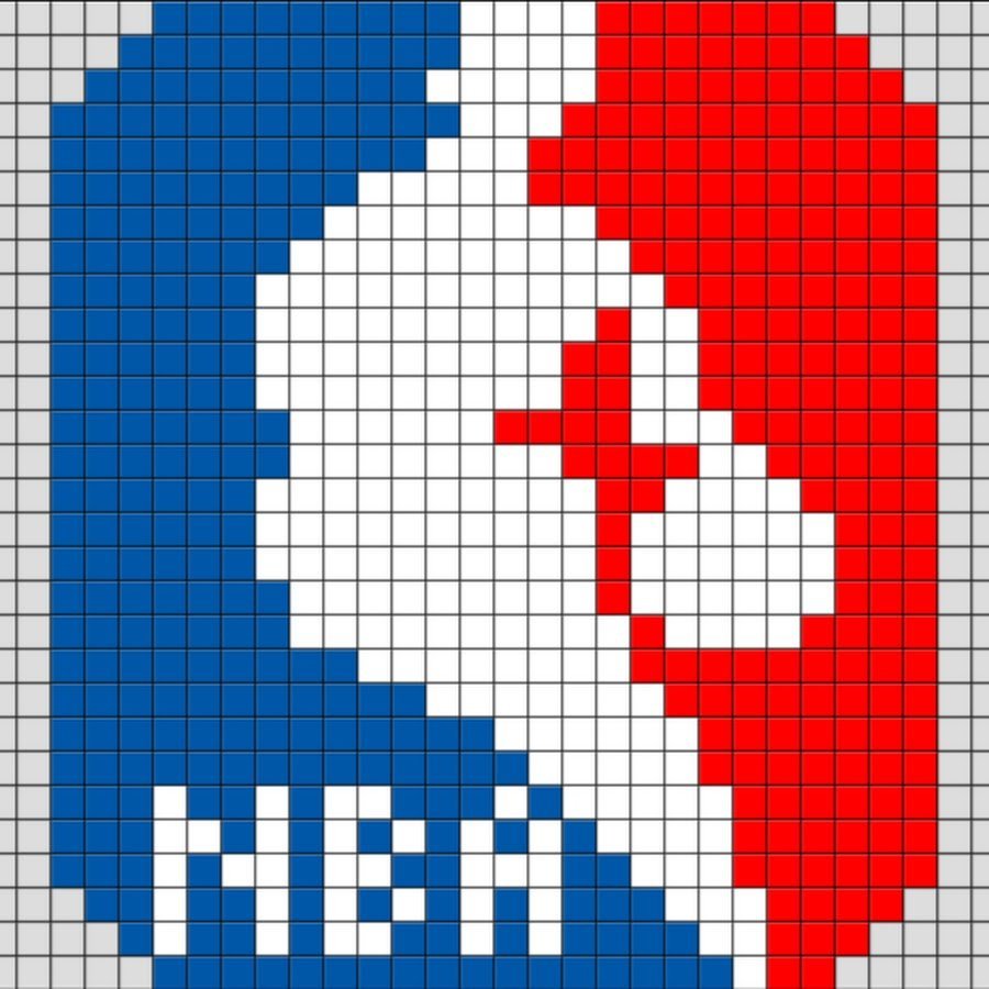 Команды НБА логотипы по клеткам