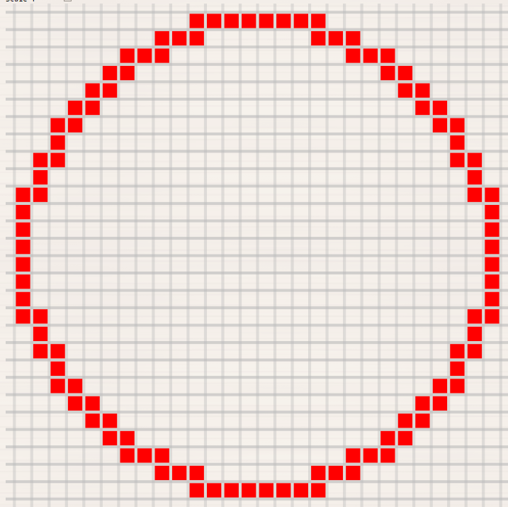 Схема кругов в майнкрафт