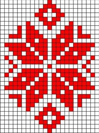 Национальный орнамент в клеточку