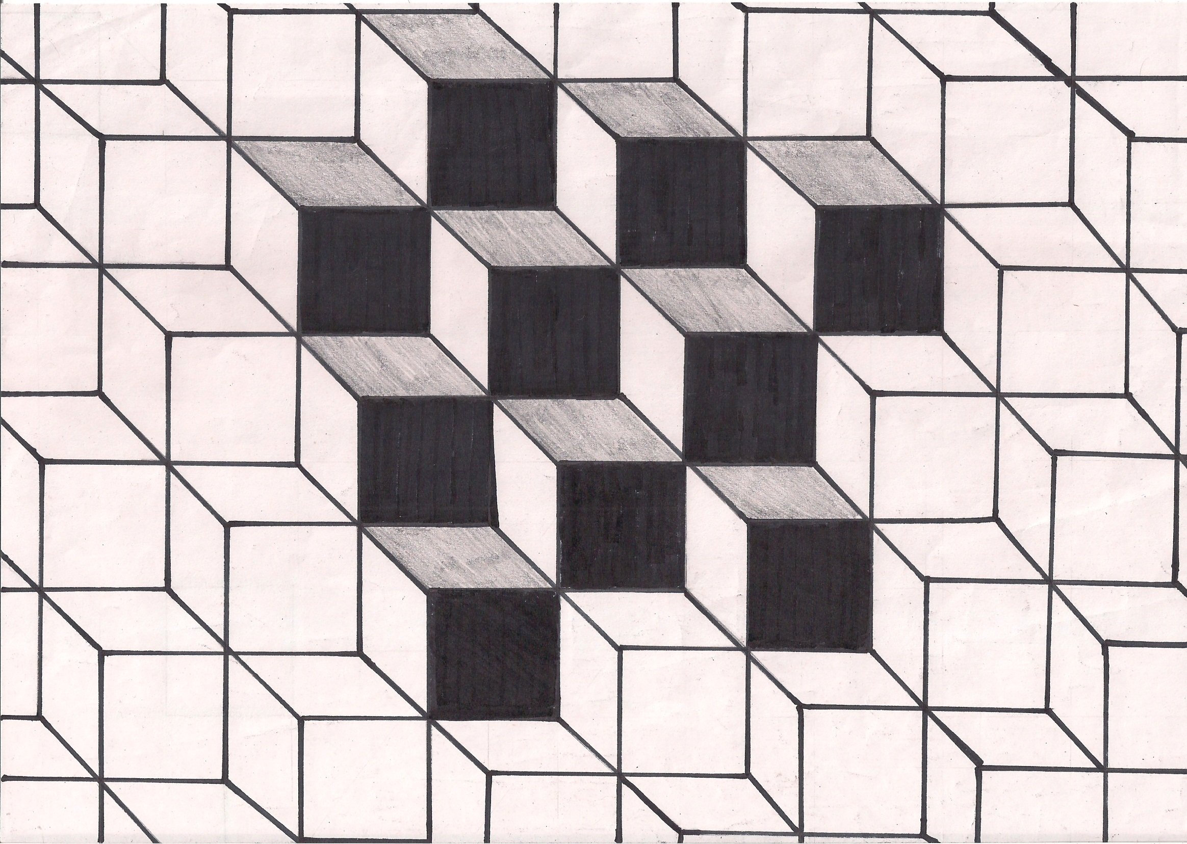 Иллюзия квадрат