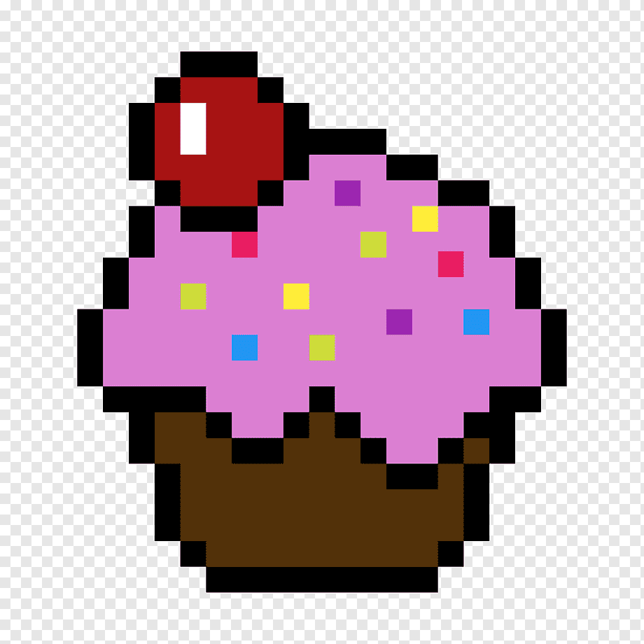 Пирожное пиксель