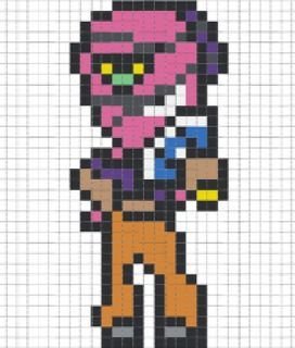 БРАВЛ старс по клеточкам