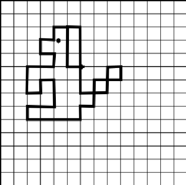 Рисование по клеточкам вверх вниз