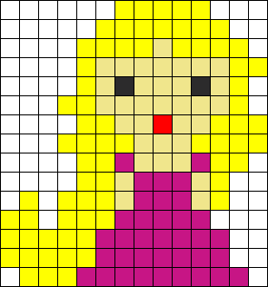 Вышивка крестиком принцесса