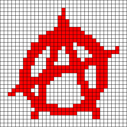 Схема фенечек Анархия