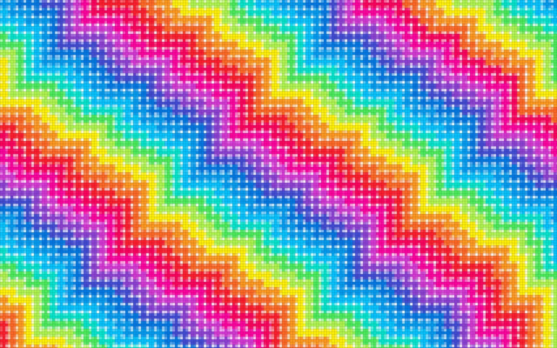 Пиксели фон разноцветные