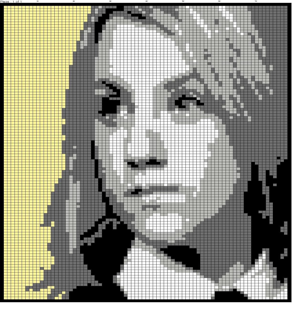Пиксельный портрет