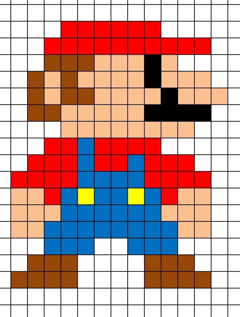 Марио пикселярт