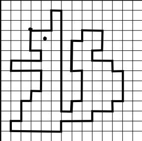 Графический диктант белка по клеточкам