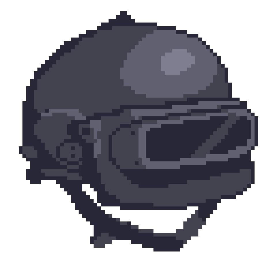 Пиксельный шлем