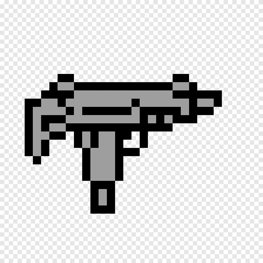 P350 пистолет пиксель арт