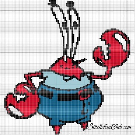 Сэнди по клеточкам в тетради