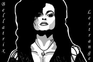 Наклейки Гарри Поттер Беллатриса