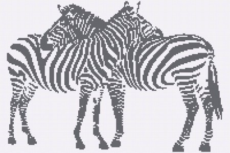 Веселая Зебра рисование