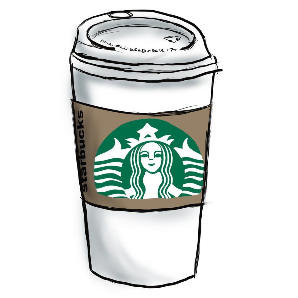 Starbucks coffee clip art