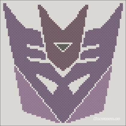 Вышивка знак автоботов