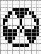 Фенечка со знаком радиации