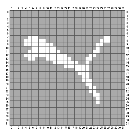 Вышивка найк схема