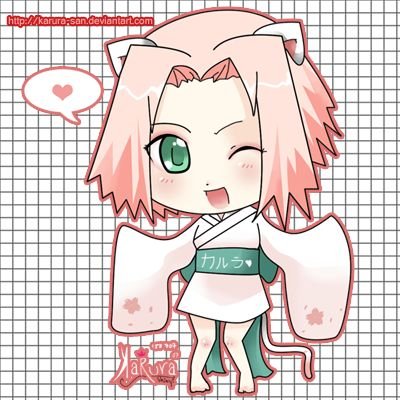 Сакура Харуно Чиби милая