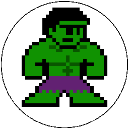 Марвел по клеточкам в тетради