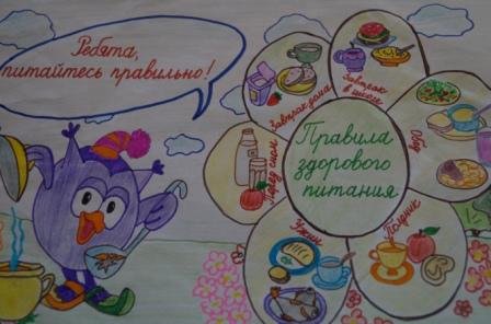 Рисунок на тему здоровое питание здоровое поколение (50 фото)