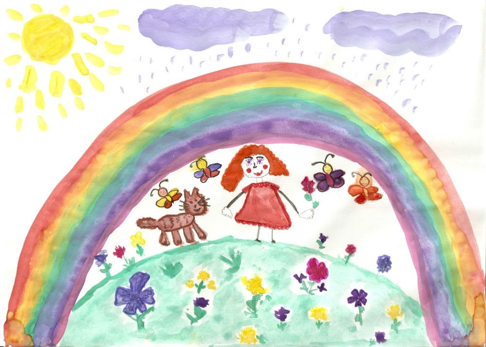Рисование радуга старшая группа. Детские рисунки. Красивые детские рисунки. Рисование на тему Радуга. Темы для рисования.
