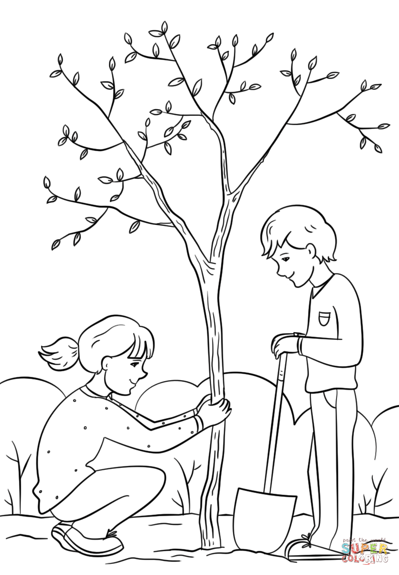 Что значит дерево на рисунке ребенка