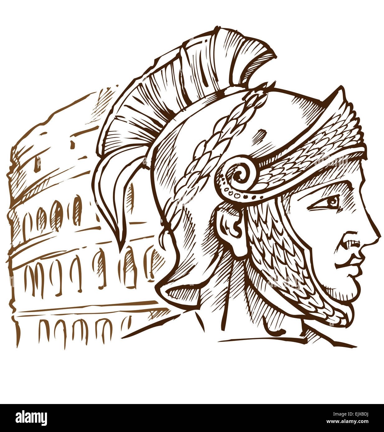 Рисунок на тему древний Рим