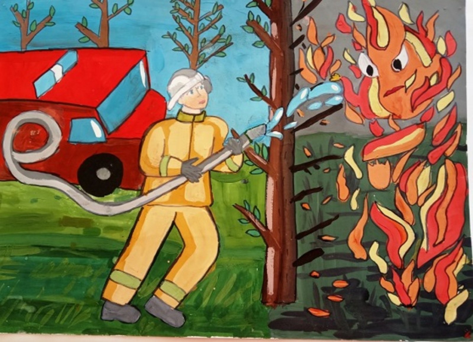 Пожарная тематика для детей