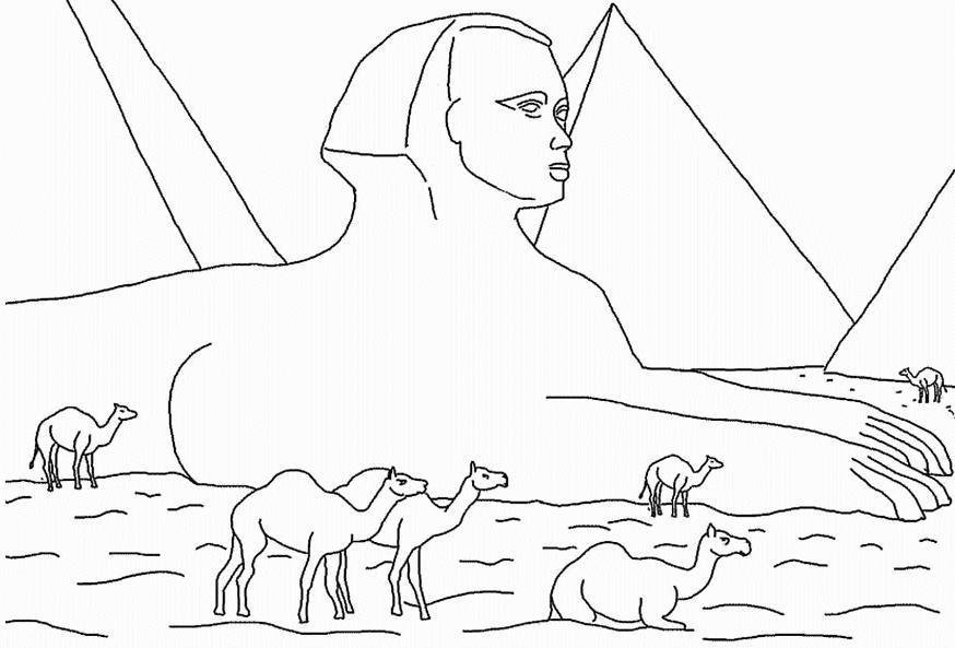 Рисунки древний мир 5 класс. Сфинкс Египет для срисовки. Сфинкс это в древнем Египте 5 класс. Сфинкс древнего Египта рисунок. Сфинкс Египет разукрашка.