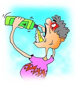 Токсикомания карикатура