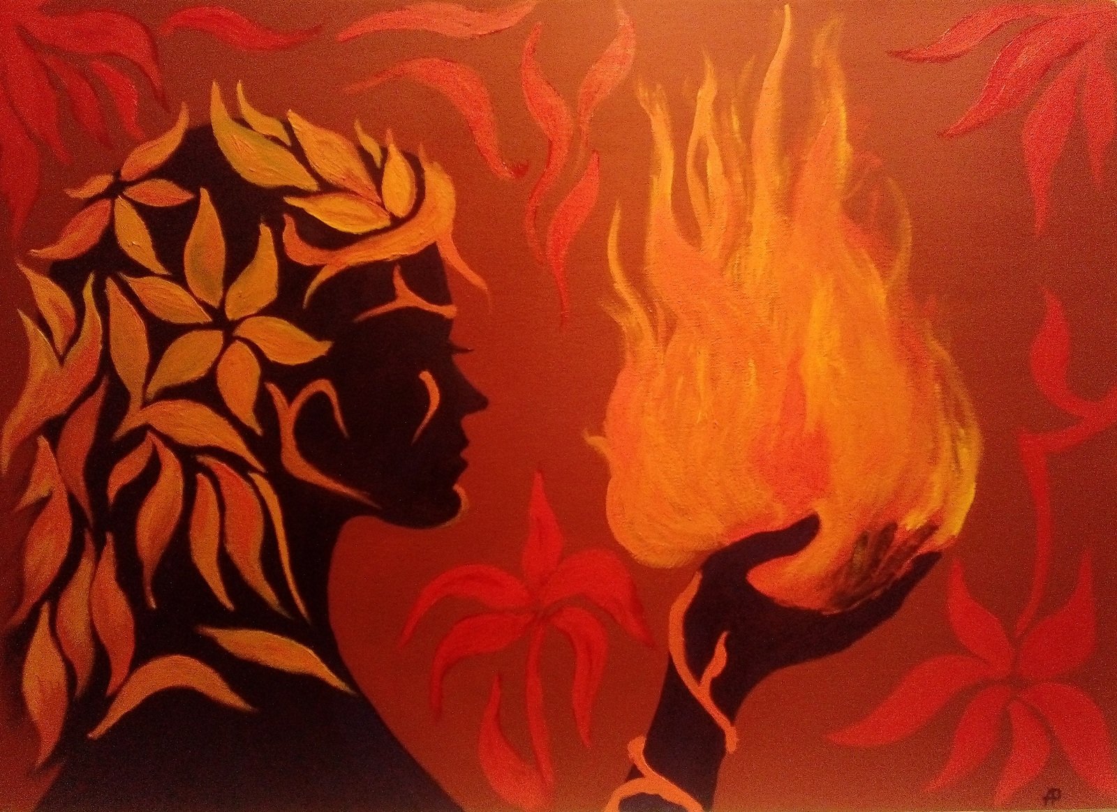 Образ огня