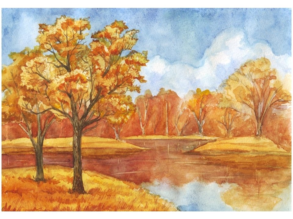 Осень рисунки фото