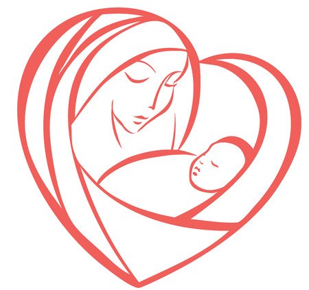 Рисунок ко Дню матери