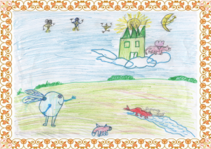 Рисунок что происходит в твоей Вообразилии