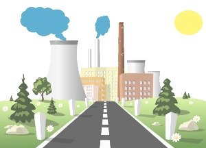 Детские рисунки завода