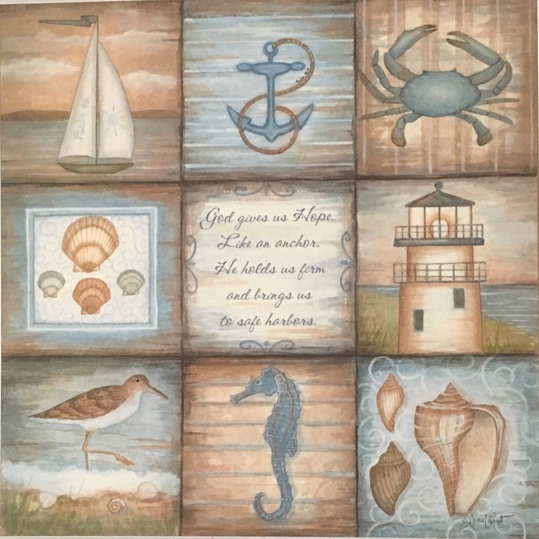 Карточки на морскую тему