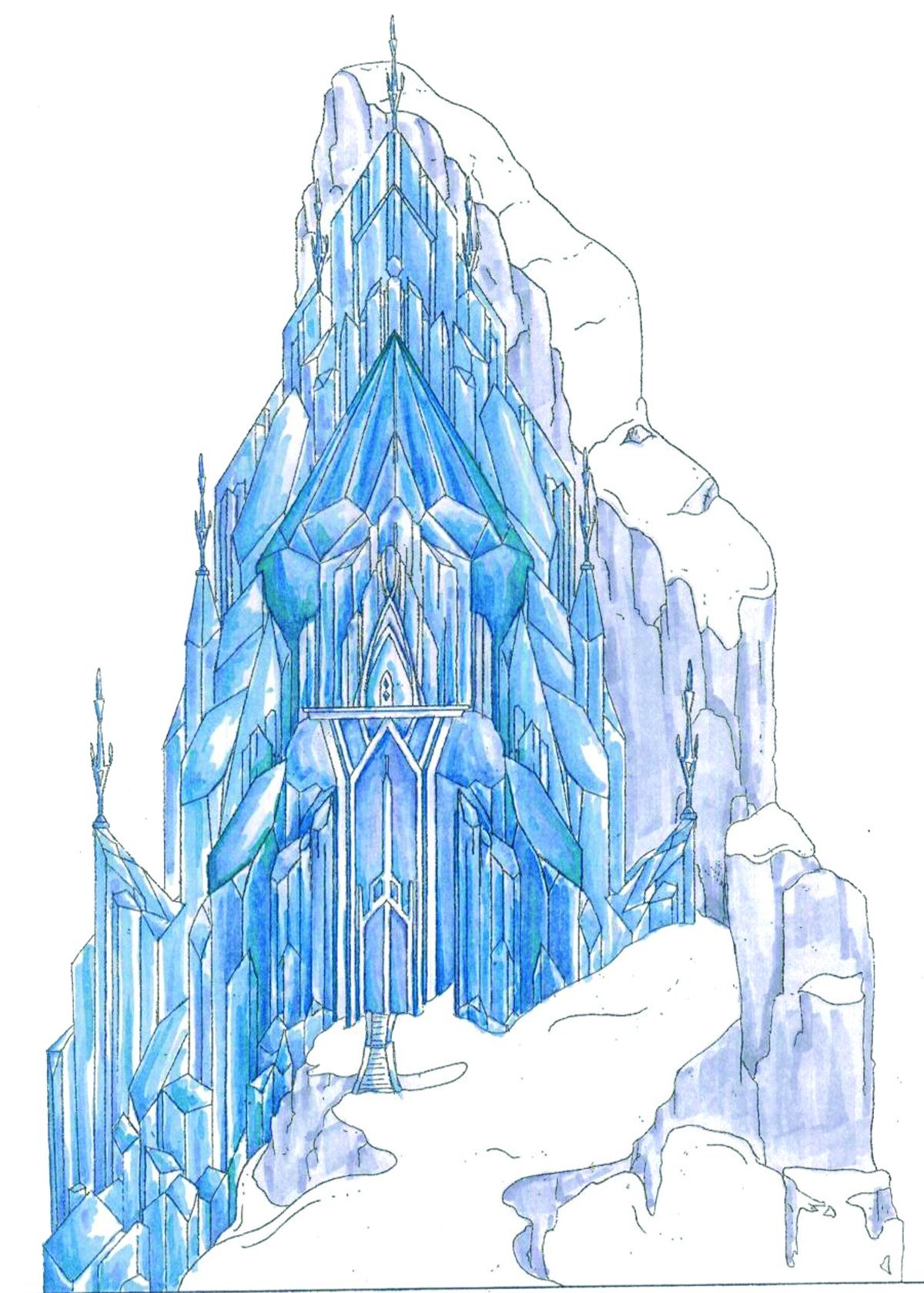 Дворец для снежной королевы