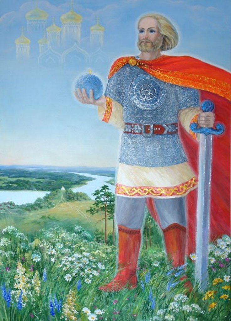 Русские князья изображения. Витязь воин богатырь.