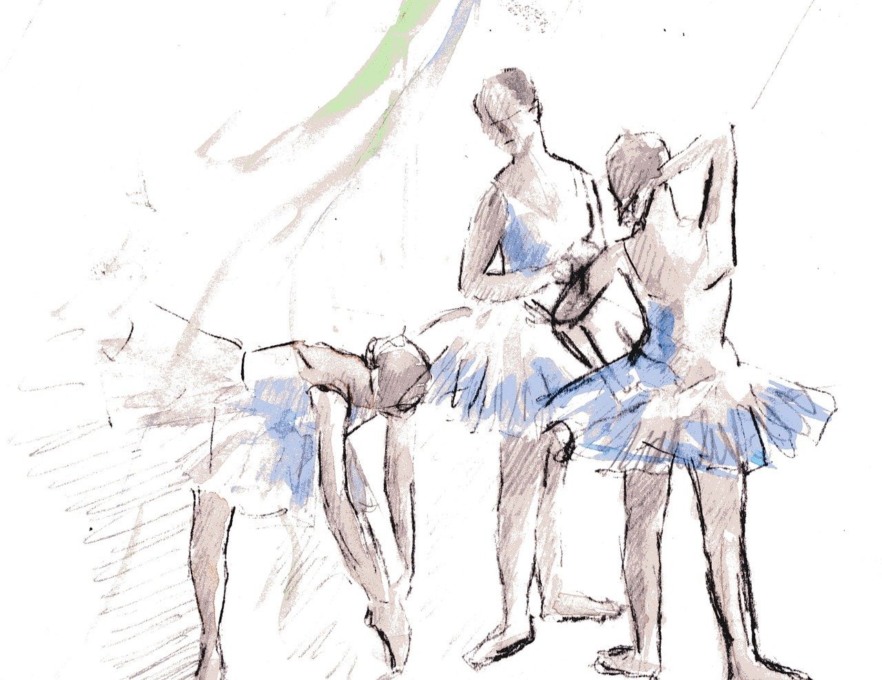 Комбинированные рисунки в танце - 98 фото