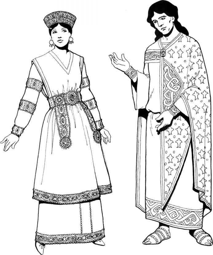Одежда византии