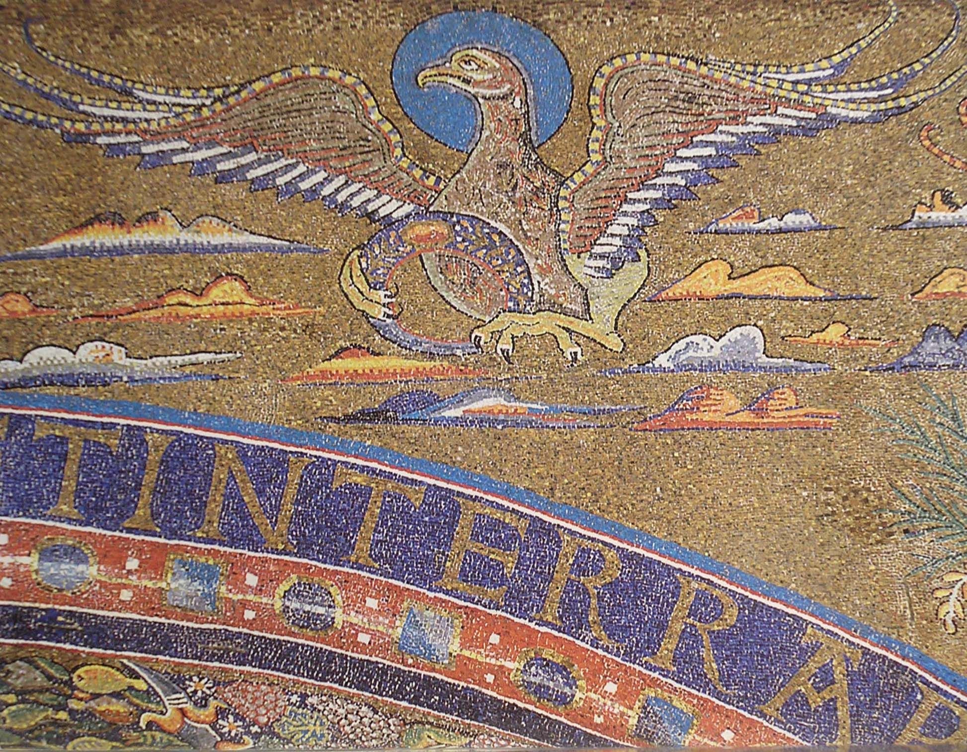 Сан Клементе в Риме мозаика