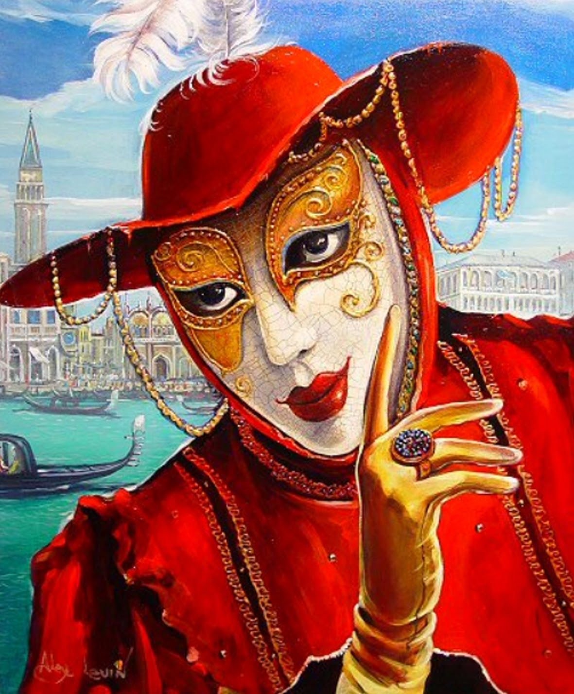 Венецианский карнавал Алекс Левин