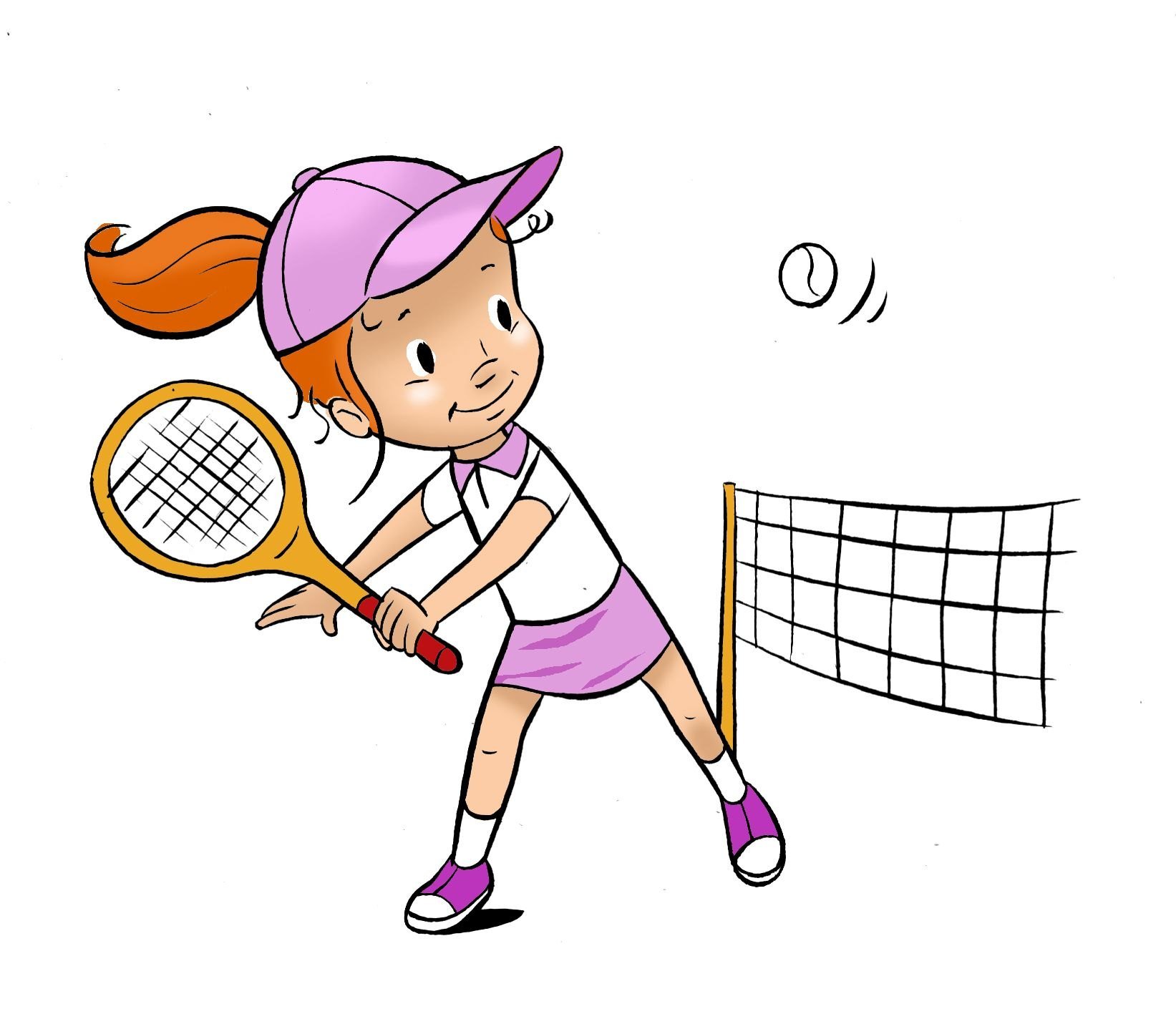 Теннис мультяшный