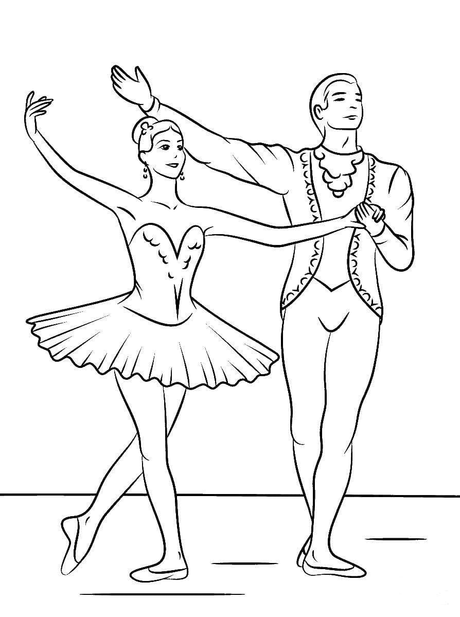 Балет иллюстрация