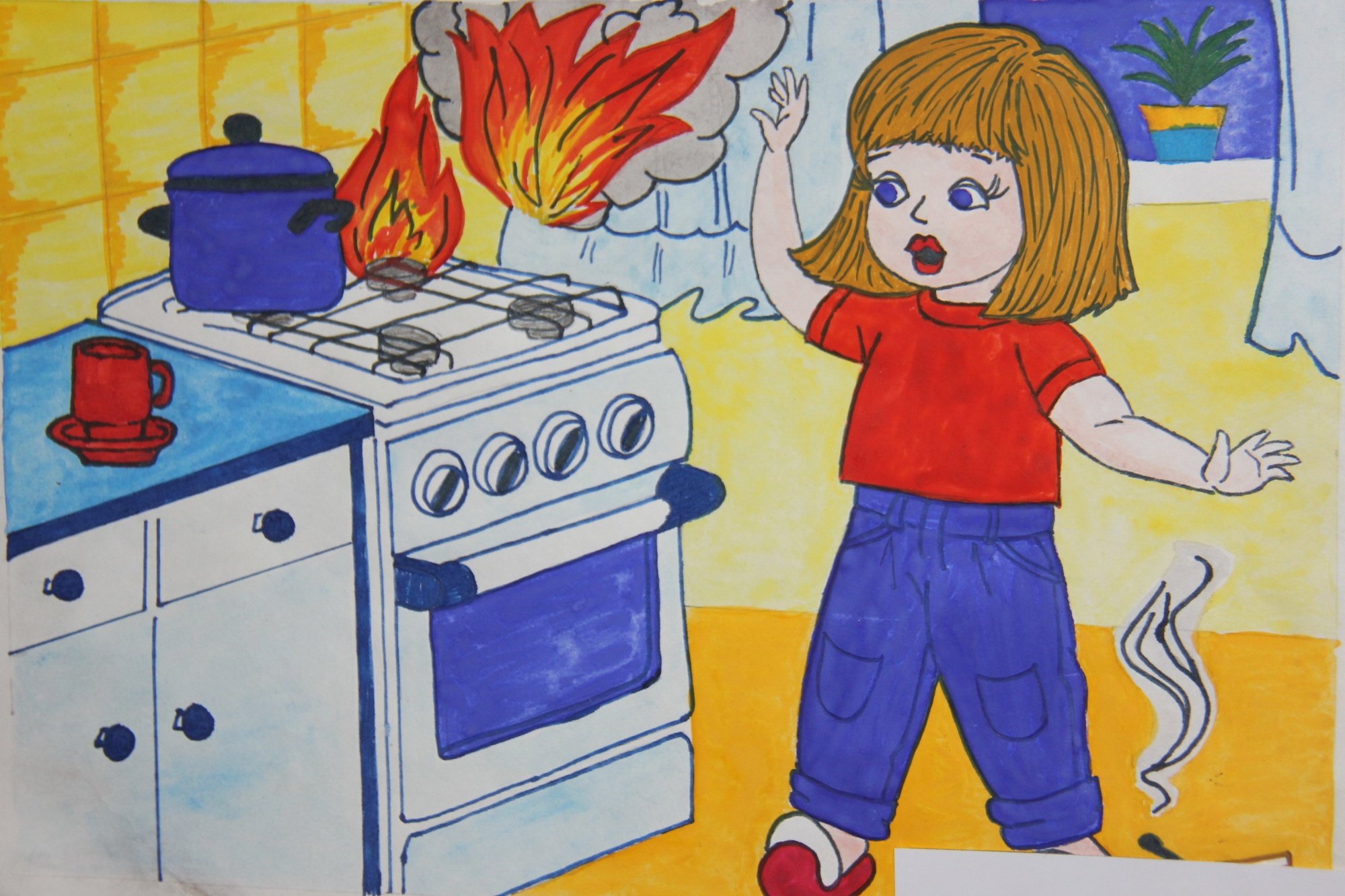 Предупреждение пожаров и шалости детей с огнем