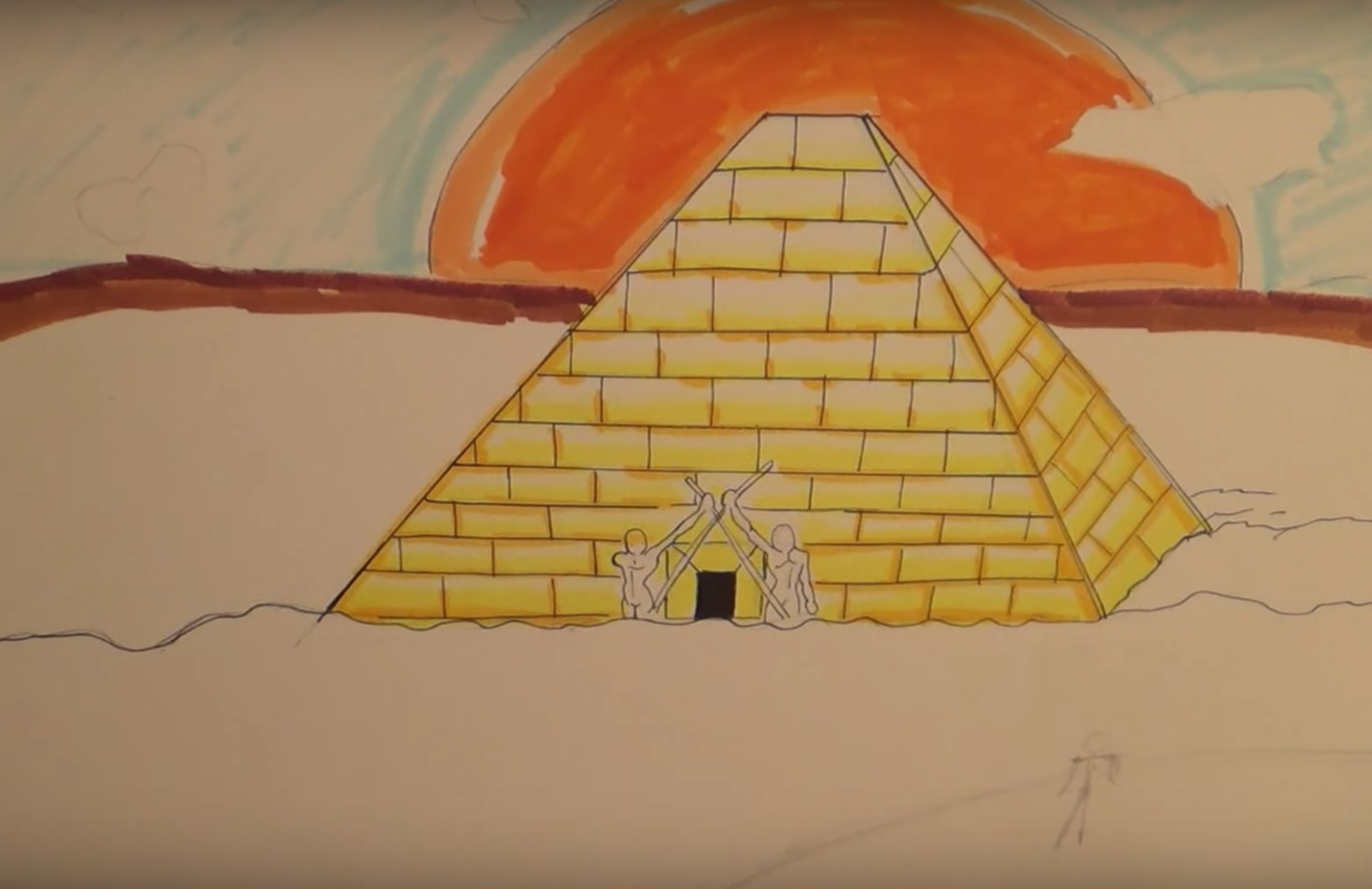Рисунки древний мир 5 класс. Нарисовать пирамиду Хеопса. Пирамида Хеопса Египта рисунок карандашом. Пирамида Хеопса рисунок 4 класс. Пирамида Хеопса Египет рисовать.